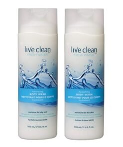 Live Clean 2-Piece Fresh Water Hydrating Body Wash Set