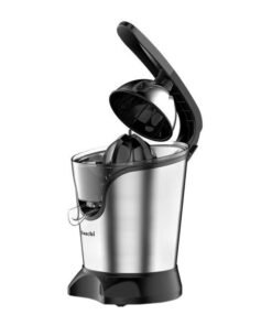 Saachi Citrus Juicer with Stainless Steel Body and Silicon Handle, Great for Making Orange Juice and Lemonade 180 W NL-CJ-4069-ST Steel