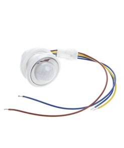 LED PIR Detector Infrared Motion Sensor Switch White 20x20x15centimeter