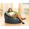 INTEX Empire Chair Indoor/Outdoor Inflatable Lounger Green 112x109x69cm