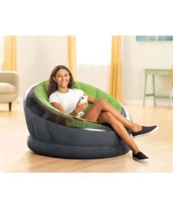 INTEX Empire Chair Indoor/Outdoor Inflatable Lounger Green 112x109x69cm