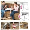 Foldable Portable Multi-purpose Laptop Table White