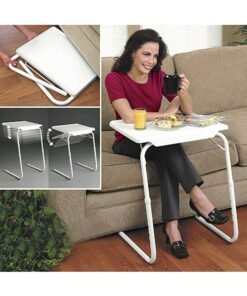 Alternative view of Foldable Portable Multi-purpose Laptop Table White