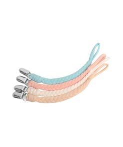 RIXI 4-piece Soft Durable and Lightweight Pacifier Nipple Holder Set for Newborn Baby