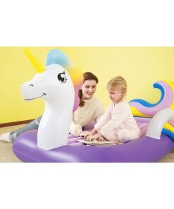 Bestway Dreamchaser Airbed - Unicorn White/Purple 1.96mx1.04mx84cm - Image 3