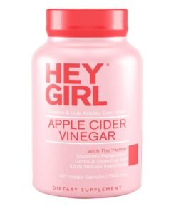 HEY GIRL NUTRITION Apple Cider Vinegar Capsules with Cayenne Pepper 120'S