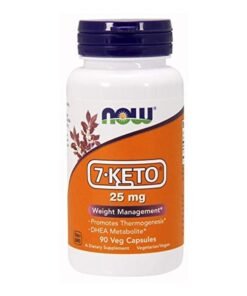 Now Foods 7-Keto 25mg Weight Management Dietary Supplement - 90 Veg Capsules