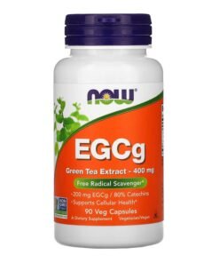 Now Foods EGCg Green Tea Extract Dietary Supplement 400 Mg - 90 Capsules
