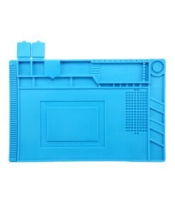 Best Magnetic Repair Insulation Soldering Heat Silicone Mat Blue 45 x 1, 5 x 30cm
