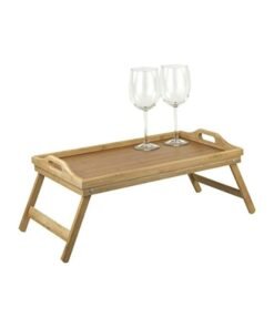 Alternative view of Home Basics Bamboo Bed Tray Natural