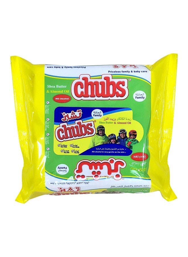 Chubs Shea Butter And Almond Baby Wipes, 5 Count