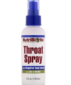 Nutribiotic Throat Spray With Grapefruit Seed Extract Plus Zinc And Menthol