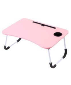 Multipurpose Laptop And Tablet Table Pink 60 x 40cm