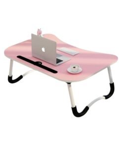 Multipurpose Laptop And Tablet Table Pink 60 x 40cm