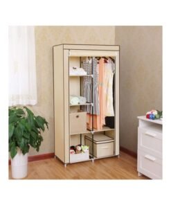 Roman Gifts Portable Wardrobe Organizer Beige 110x175x45cm