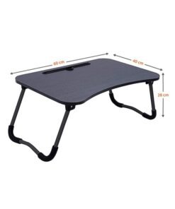 NuSense Multi-Purpose Laptop Table With Dock Stand Black