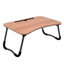 NuSense Multi-Purpose Laptop Table With Dock Stand Beige/Black