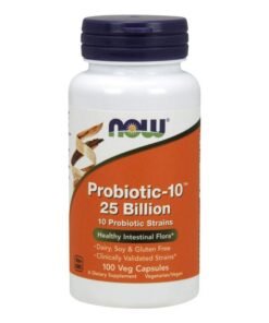 Now Foods Probiotic-10 25 Billion Dietary Supplement - 100 Veg Capsules