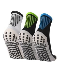 LIXADA Pair Of 3 Anti Slip Soccer Socks 26x4x17cm 26x4x17cm