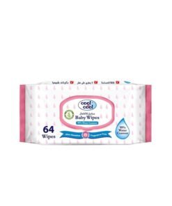 Cool & Cool Pack of 10 99% Water Content Wipes 64's