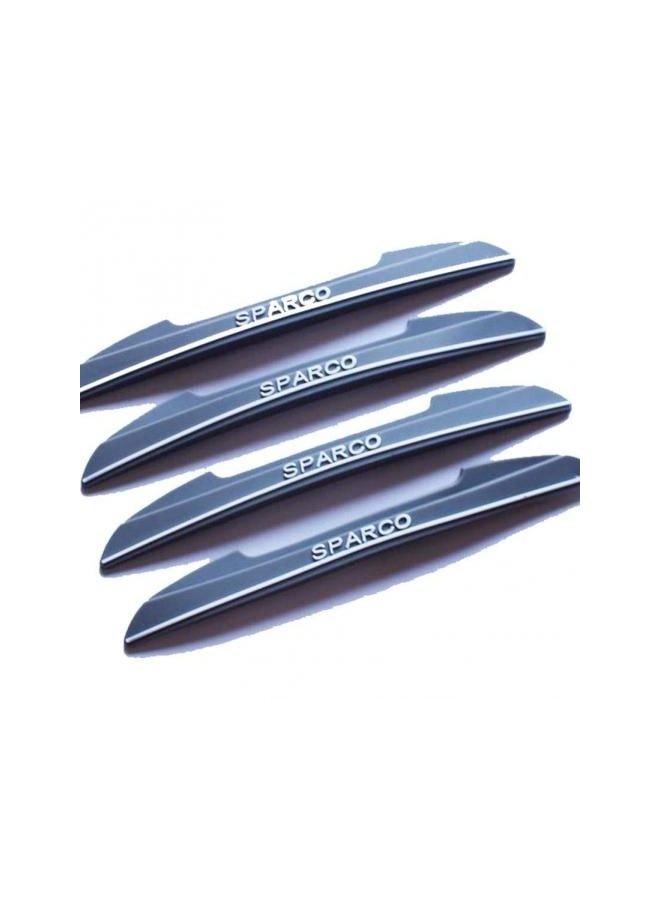 Sparco 4-Piece anti collision And Scratch Adhesive Car Door Guard Set