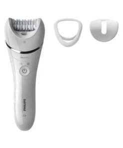 Philips Epilator Series 8000 Wet And Dry Epilator BRE700/01, 2 Years Warranty White