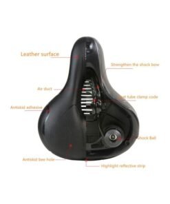 Alternative view of Beauenty Bicycle Seat Saddle 26x21cm