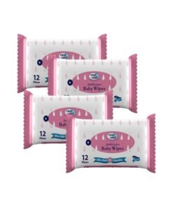 Cool & Cool Baby Wipes Ultra Soft And Gentle 12’S Pack of 4