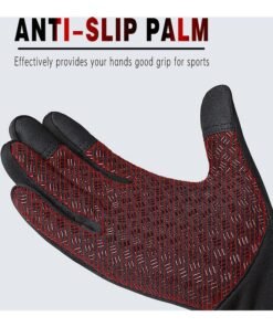 Alternative view of Cycling Gloves Touchscreen Waterproof Fleece Thermal Sports Gloves for Hiking Skiing 0.094kg