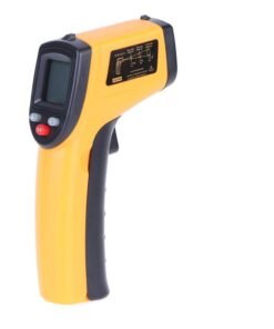 Digital Infrared Thermometer Laser Industrial Temperature Gun Non-Contact with Backlight -50-380°C（NOT for Humans）Battery not included
