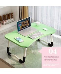 Alternative view of Folding Computer Desk Table Beige 60x40x28cm