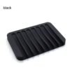 ISank Silicone Soap Holder Black 11.5cm