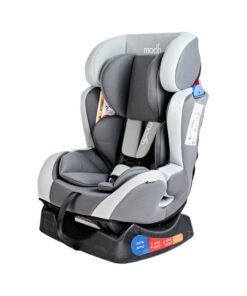 Moon Baby Car Seat – Group 0/1/2 Convertible Seat (0–25kg), Rear And Forward Facing, Birth to 6 Years, Secure And Padded Design for Comfort – Light Grey