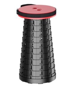 Portable Retractable Stool Outdoor Safe Stable Folding 30x10x5cm