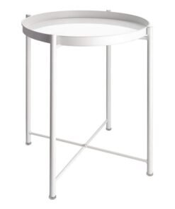 Tray Table White 52x42x42cm