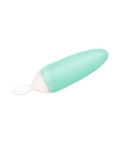 BOON Squirt Silicone Baby Food Dispensing Spoon - Mint