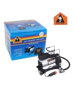 Safari Car Air Compressor Portable Metal Single Cylinder Auto Inflator Pump