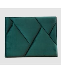 Switch Fabric Headboard For Single Size Bed - Carlisle Collection - Modern Home - Install Attach To Wall - Cactus Green 90*70*6cm