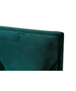 Alternative view of Switch Fabric Headboard For Single Size Bed - Carlisle Collection - Modern Home - Install Attach To Wall - Cactus Green 90*70*6cm