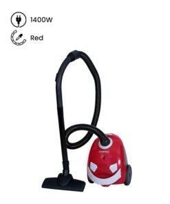 KRYPTON Handheld Vacuum Cleaner For Floor And Dust Cleaning 1400 W KNVC6095 Red