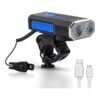 WEST BIKING 360 Rotate Base Rechargeable Bike Light With Horn 20.00*4.10*7.50cm