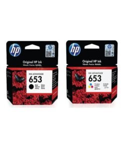 Hp 653 2-Pack Original Ink Advantage Cartridge, Black+Tri Color Multicolour