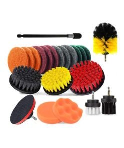 KKmoon 22-Piece Drill Brush Attachments Set