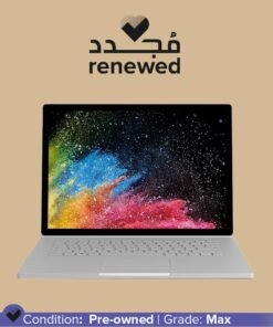 Microsoft Renewed - Surface Book 2 (2017) Laptop With 13.5-Inch Touchscreen Display, Intel Core i5 Processor/6th Gen/8GB RAM/128GB SSD/Integrated Graphics Silver Silver