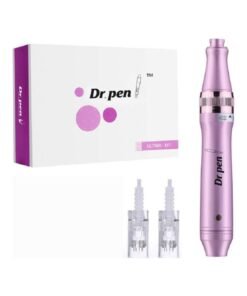 Dr.pen Ultima M7 Derma Pen With 2 Needle Cartridges Purple/White