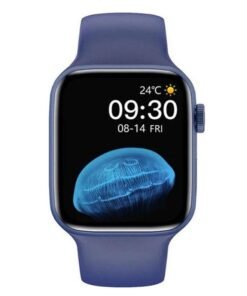 Black Tiger Bluetooth Full Touch Call Smartwatch With Replaceable Strap Blue