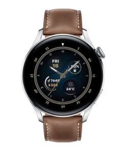 HUAWEI Watch 3 Classic 4G SmartWatch eSIM Cellular All-day SpO2 monitoring Stainless Steel Brown 3-Classic