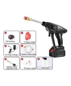 FED 240W Lithium Battery Wireless Car Washing Machine