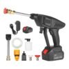 15A 30Bar Cordless Handheld Wireless Pressure Washer Black 30.00X12.00X25.00cm