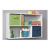 MODERN HOME Wall Mounted Bookcase White 80x55x15cm